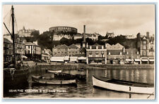 c1950's The Harbour Oban Argyll and Bute Scotland RPPC Photo Postcard picture