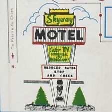 1970s Skyway Motel Restaurant Geisler's Blue Haven Prairie Du Chien Wisconsin picture