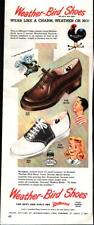 1947 Weather-Bird Childrens Shoes Boys Kids wear like Charm Vintage Print Ad 617 picture