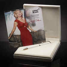 Montblanc Muses Marilyn Monroe Special Edition Pearl Ballpoint Pen 117886 picture