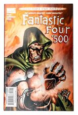 Fantastic Four #500 (2003 Marvel) Dr. Doom Director's Cut Edition Foil Cover NM- picture