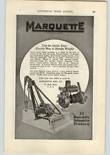 1928 Paper Ad Marquette Electric Crane Tow Truck Wrecker St. Paul MN picture