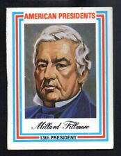 MILLARD FILLMORE 1974 KELLOGG'S AMERICAN PRESIDENTS VG-EXCELLENT NO CREASES picture