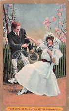 Postcard Vintage (1) Not until we're a little,etc. 163 P 9/8/1909 (#163) picture