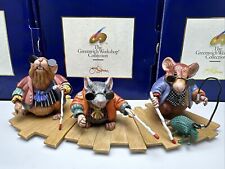 James Christensen  Three Blind Mice Porcelain Figurine Trio Set with Boxes picture