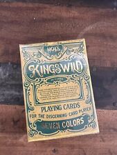 Crayon Playing Cards by Kings Wild Project Sealed 6️⃣💎 Seven Colors No.13 picture