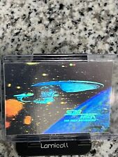 1991 Impel Star Trek Next Generation Hologram Chase #H2 USS Enterprise Vintage picture