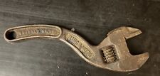 VTG Westcott No 78 8 Inch S-Curved Adjustable Wrench Keystone picture