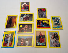 1980's Supergirl movie trading card Sticker Lot DC comics helen slater 1984 picture