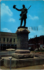 Postcard  The Davy Crockett Monument  Lawrenceburg Tennessee [cr] picture
