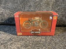 Harley Davidson Maisto 1909 Twin 5D V-Twin Die Cast Metal Vintage Collectible picture