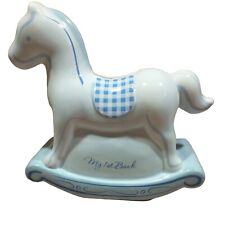 Ganz Vintage Baby 1950's blue Rocking Horse- My First Bank picture
