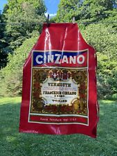 Vintage Cinzano Red Apron Vermouth Made In England picture