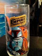 Vintage - The Empire Strikes Back-Burger King Glass 1980-Darth Vader/Boba Fett picture