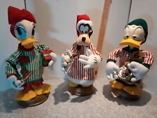 Rare Set Santas Best 1997 Disney Donald Duck Daisey And Goofy. Parts Only READ picture