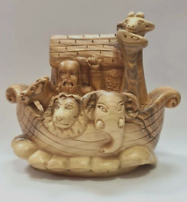 Nice Noah ship olive wood decorative hand carved holy land Bethlehem 19*16 cm picture