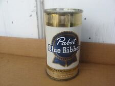 EMPTY OPENED PABST BLUE RIBBON 12 OZ TIN BEER CAN TAPACAN picture