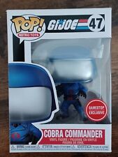 Funko Pop Toys #47 G.I. Joe Cobra Commander GameStop Collectible LE Figure picture