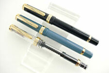 Yong Sheng 698 Transparent Piston Fountain Pen EF/F/M Nib Optional with a box picture