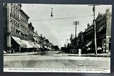 Postcard Main Street Looking South Union City Ind. 1909 picture