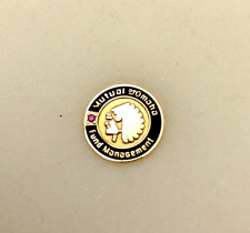 Vintage Mutual of Omaha - Fund Management - Indian Head Logo Tie Tack Pin picture