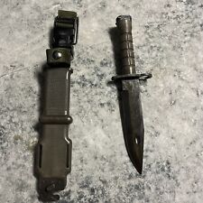 Lan-Cay M9 Bayonet USA w/ Scabbard  Lancay / Black and Olive Color picture