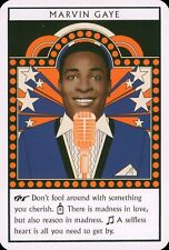 Marvin Gaye,  Oversized Pop Rock Tarot Trading Card 2019 Mint picture