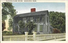 Postcard Hancock Clark House Lexington Massachusetts WB Vintage picture