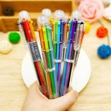 NEW 6 in 1 Color Ballpoint Pen Ball Point Pens For School Office Student Supply picture