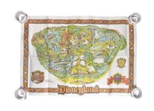 Vintage 1978 Disneyland Park Souvenir Full Color 44.5”x30” Map Wall Art Poster picture