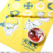 RARE Inuyasha Exhibition Mini Plate & Towel SET Exclusive to Japan picture