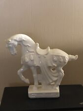 1960’s Mid-Century Ceramic Crackle Tang Dynasty War Horse picture