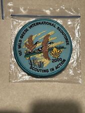 BSA Wild Goose Boy Scout Patch 1st Wild Goose Scoutoree Migration 2000 picture