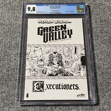 Green Valley 1 CGC 9.8 Kirkman Kills Walking Dead Convention Sketch Variant picture