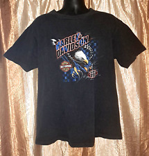 Vintage Harley Davidson t shirt 2002 black XL Barnett El paso TX Holoubek picture
