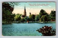 Boston, MA-Massachusetts, Arlington Street Church c1909, Vintage Postcard picture