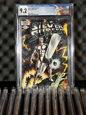 SILVER SURFER v2 ONE-SHOT #1 GALACTUS CGC 9.2 CUSTOM LABEL WHITE PAGES BYRNE picture