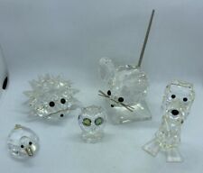Collectable Vintage Swarovski Crystal Lot of 5 Animal Figurines picture