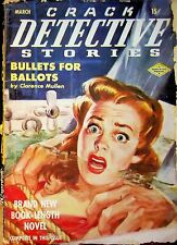 Crack Detective Pulp Mar 1949 Vol. 10 #1 GD picture