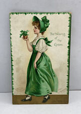 -CLAPSADDLE---ST.PATRICKS DAY, POSTCARD posted 1908 picture