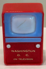VTG 1950s-60s Souvenir Plastic TV Viewer - Washington D.C. - Capitol, Jefferson picture