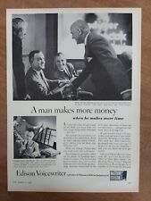 McGraw Edison Voicewriter Dictation Rolf Gamble 1957 Vintage Print Ad picture