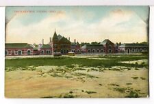 1909 - Union Station, Street Cars, Toledo, Ohio Railroads Postcard picture