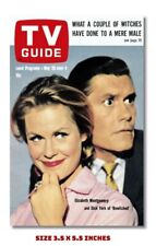 ELIZABETH MONTGOMERY BEWITCHED FRIDGE MAGNET 1965 TV GUIDE COVER 3.5 X 5.5 