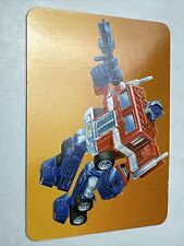 1985 Milton Bradley Hasbro Transformers G1 Optimus Prime RC #1 CLEAN RARE picture