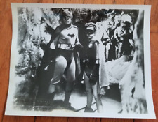 Batman and Robin black and white 1940's press photo picture