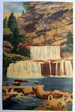 Postcard Canadensis PA Indian Ladder Falls Vintage Card Stroudsburg Glass 2335 picture