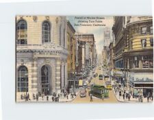Postcard Powell at Market Streets Turn Table San Francisco California USA picture