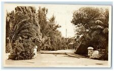 c1910's Smiley Park Entrance Redlands California CA RPPC Photo Antique Postcard picture