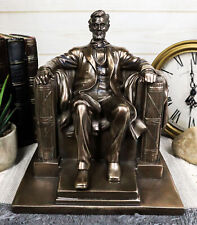 8.13 Inch Abraham Lincoln Washington DC Memorial Statue Figurine USA President picture